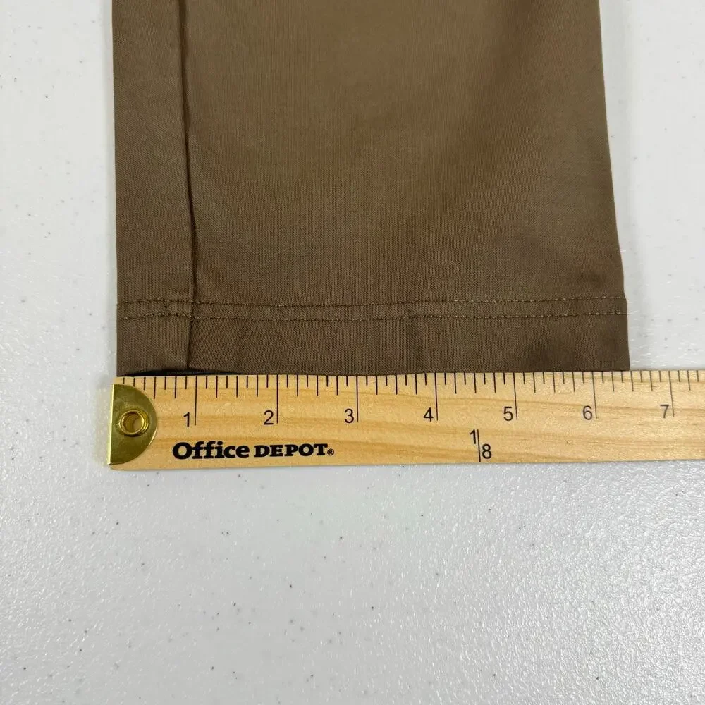 BYLT Pants Mens 36 (act 34x29)  Everyday 2.0 Premium Basics Stretch Work Brown